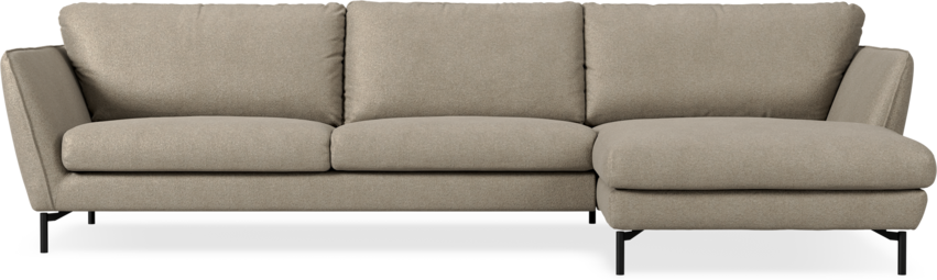 Madison - 3-sits soffa med schäslong höger - Beige
