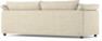 Cherrie - 3-sits soffa med kappa - Beige