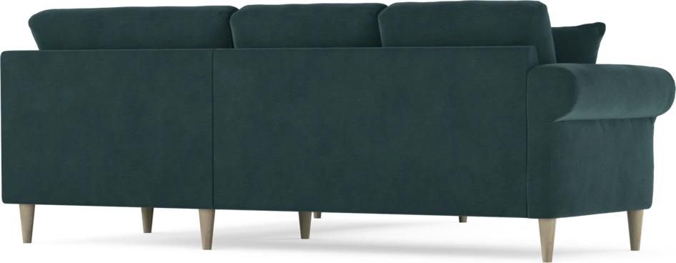 Eden - Hörnsoffa, 2+2-sits - Blå