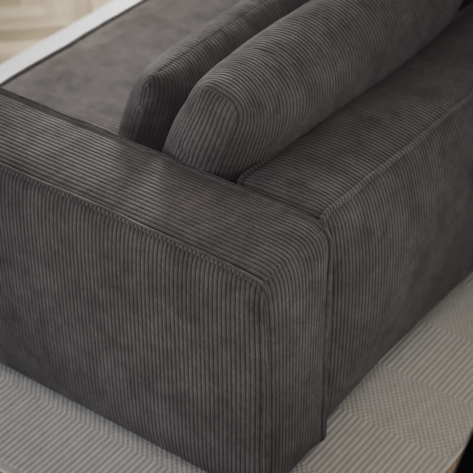 Ide - Bäddsoffa 3-sits - Grå