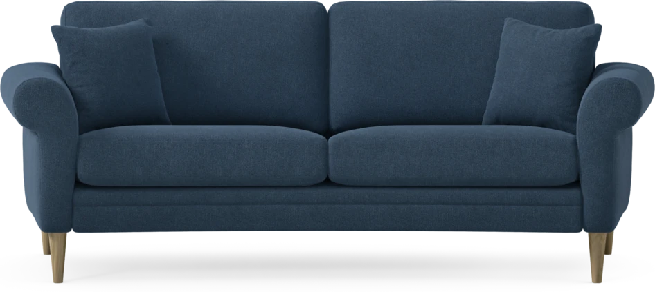 Eden - 2,5-sits soffa svängd - Blå