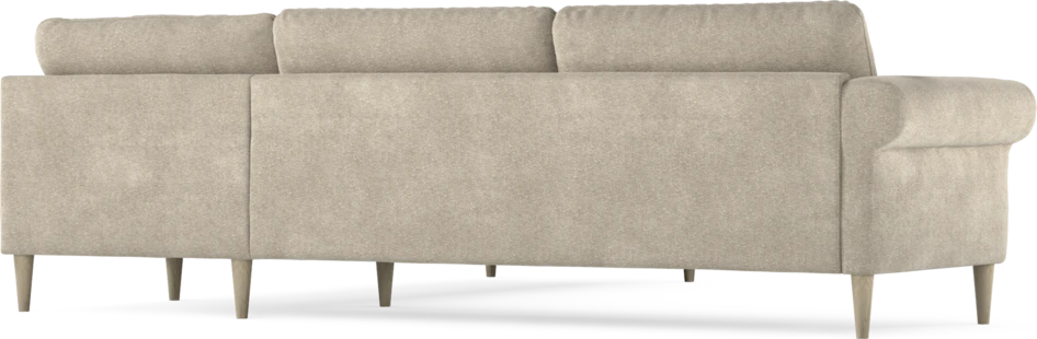 Bridge - Hörnsoffa, 3+3-sits - Beige