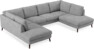 Madison Lux - 2-sits soffa med divan vänster och höger - Vit