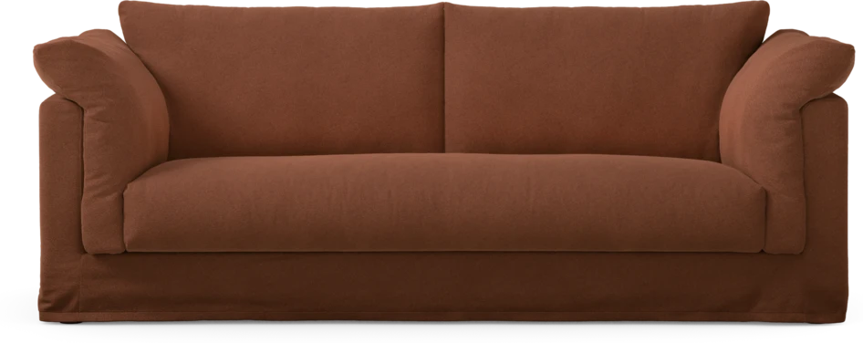 Cherrie Klädsel - Klädsel till 2,5-sits soffa, hel dyna - Orange
