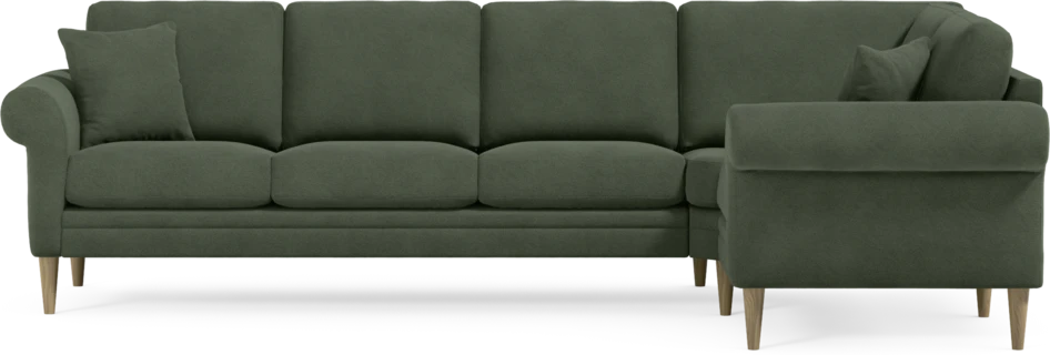 Eden - Hörnsoffa, 3+1-sits - Grön