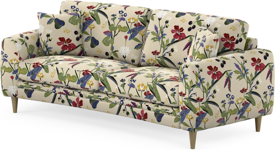 Eden - 2,5-sits soffa svängd - Flerfärgad