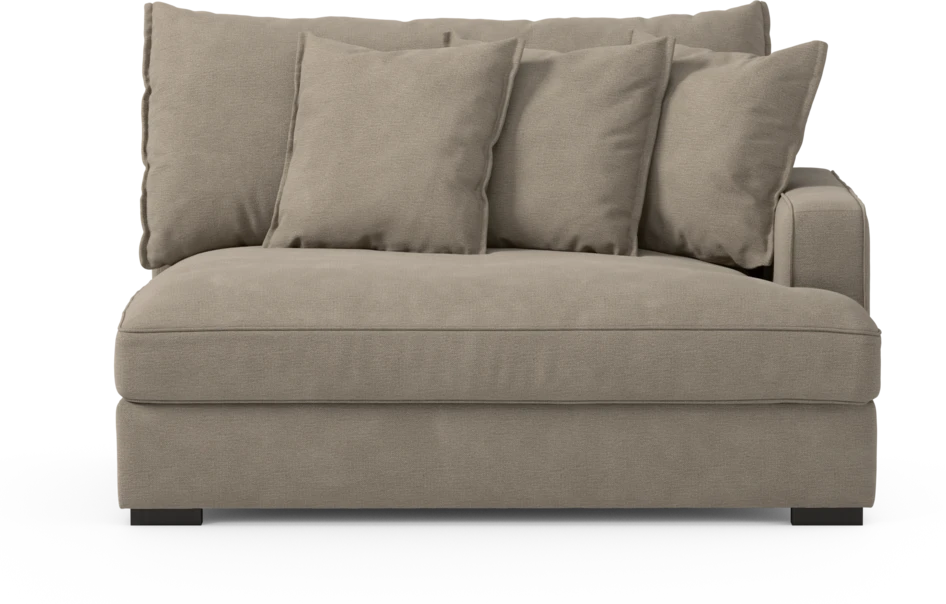 Rossi - 2-sits med armstöd höger - Beige