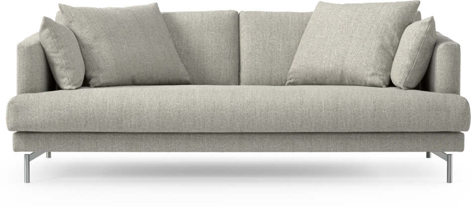 Harper - 3-sits soffa, hel dyna - Vit