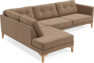 Rio - 3-sits soffa med divan vänster - Beige