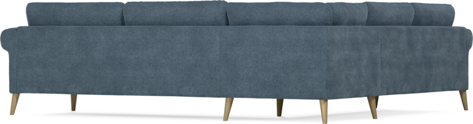 Bridge - Hörnsoffa, 2+3-sits - Blå