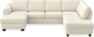 Friday - 3-sits soffa med schäslong vänster och divan höger - Beige
