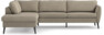 County - 2,5-sits soffa med divan vänster - Beige