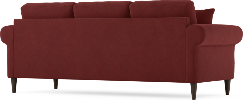 Eden - 3-sits soffa - Röd