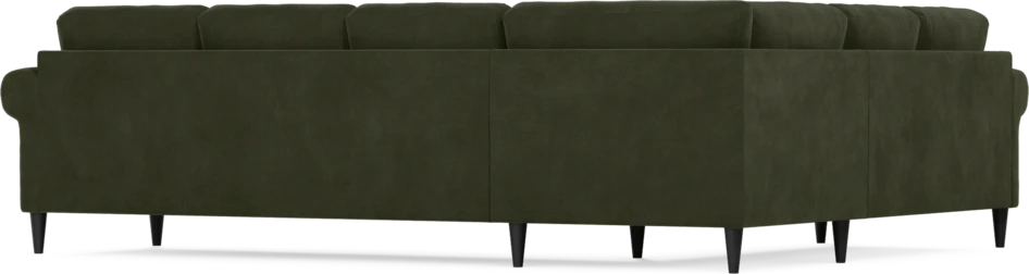 Eden - Hörnsoffa, 2+3-sits - Grön