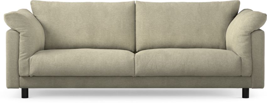 Cherrie - 3-sits soffa, fast klädsel - Beige