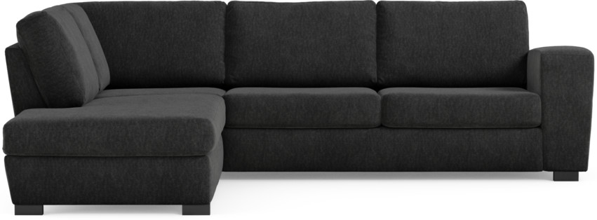 Friday - 2,5-sits soffa med divan vänster - Blå