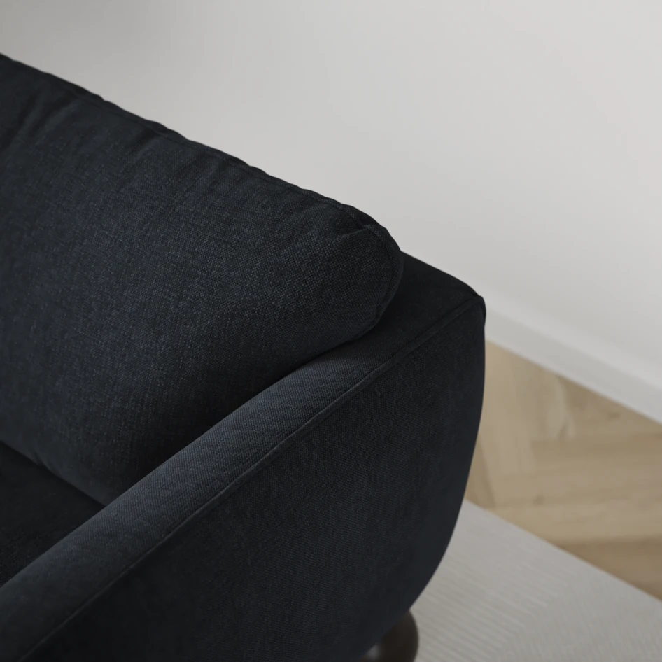 Madison Lux - Hörnsoffa 2+3-sits, hörn 1 - Blå