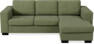 Nevada - 3-sits soffa med flyttbar schäslong - Grön