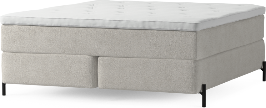 Delux Dream - Kontinentalsäng, dubbelsäng med bäddmadrass och sängben