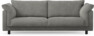 Cherrie - 3-sits soffa, fast klädsel - Grå