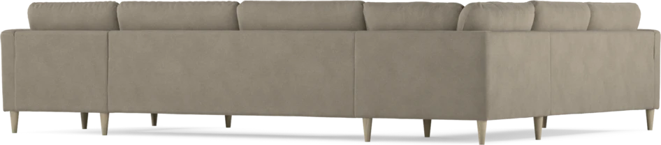 Bridge - Hörnsoffa, 2+3-sits med schäslong höger - Beige