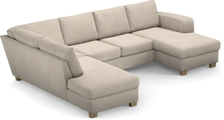 Friday - 3-sits soffa med divan vänster och schäslong höger - Beige