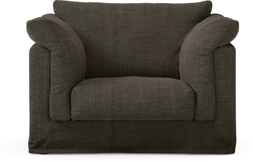 Cherrie Klädsel - Klädsel till fåtölj - Brun