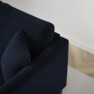 Eden - 2,5-sits soffa med schäslong - Blå