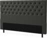 Delux Pikerad XL - Sänggavel, 90-210 cm - Grå