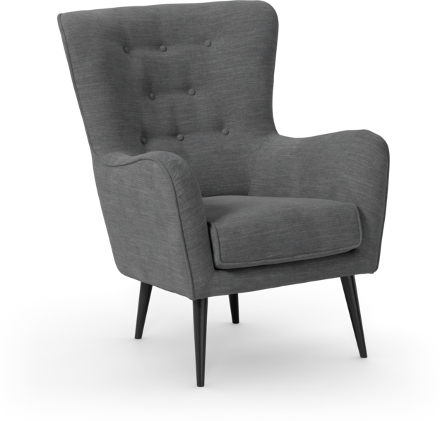Cordelia - Fåtölj - Grå