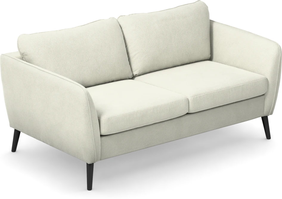 County - 2-sits soffa - Vit