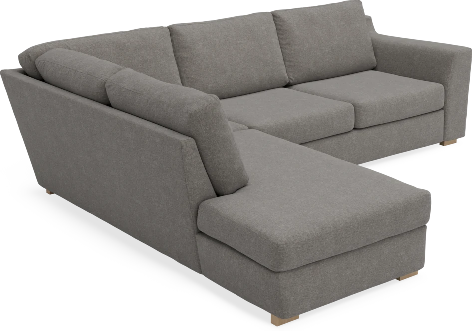 Friday - 2,5-sits soffa med divan vänster - Grå