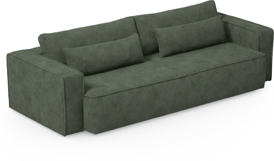 Ide - Bäddsoffa 4-sits - Grön