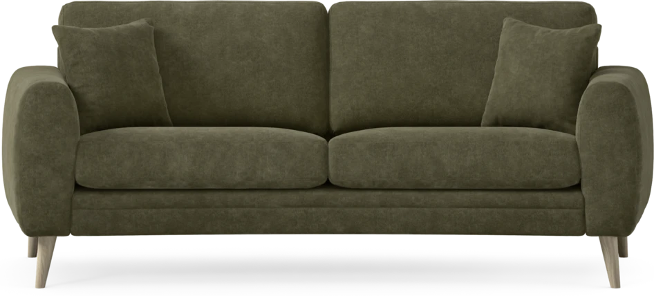 Eden - 2,5-sits soffa svängd - Grön