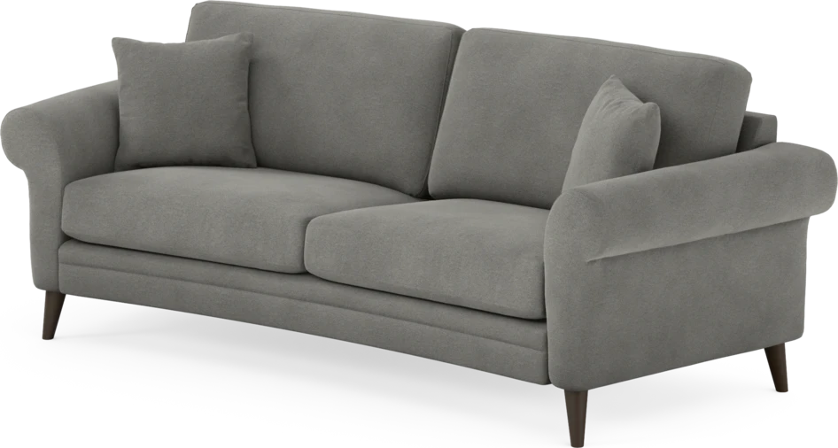 Eden - 2,5-sits soffa svängd - Grå
