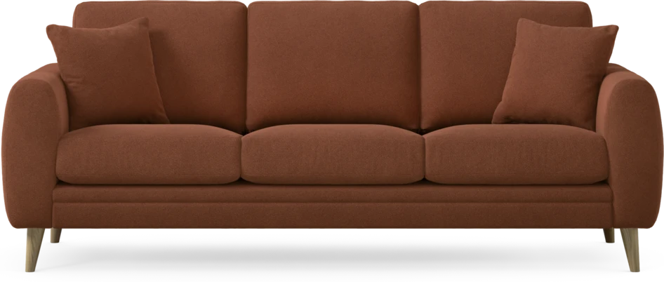 Eden - 3-sits soffa - Orange
