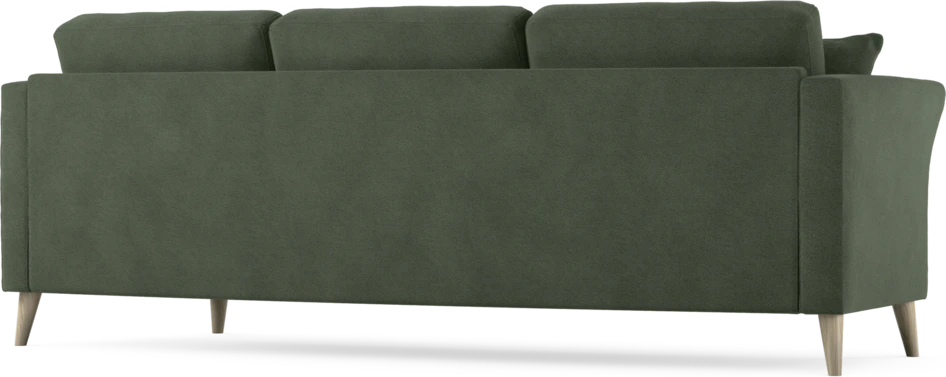 Eden - 3-sits soffa svängd - Grön