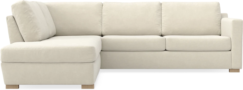 Friday - 2,5-sits soffa med divan vänster - Beige