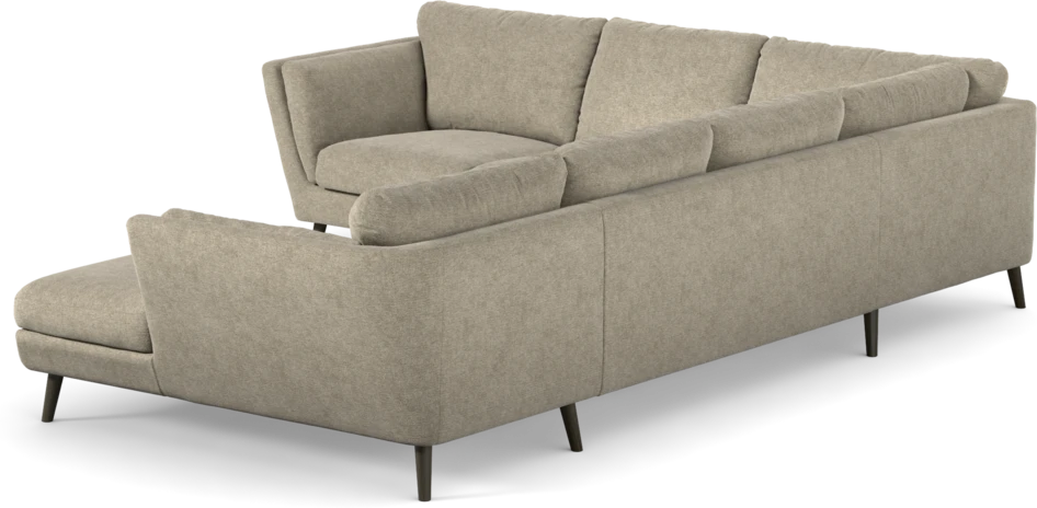 Madison Lux - Hörnsoffa med schäslong höger - Beige
