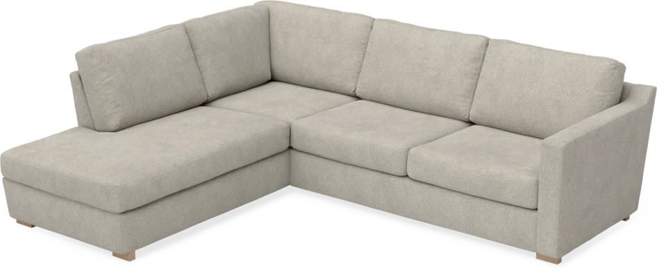 Friday - 2,5-sits soffa med divan vänster - Beige