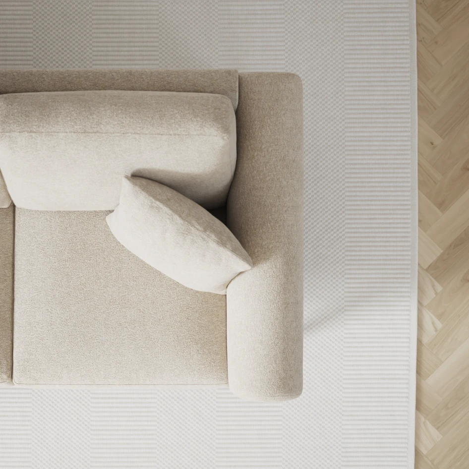 Eden - 3-sits soffa - Beige