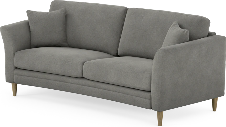 Eden - 2,5-sits soffa svängd - Grå