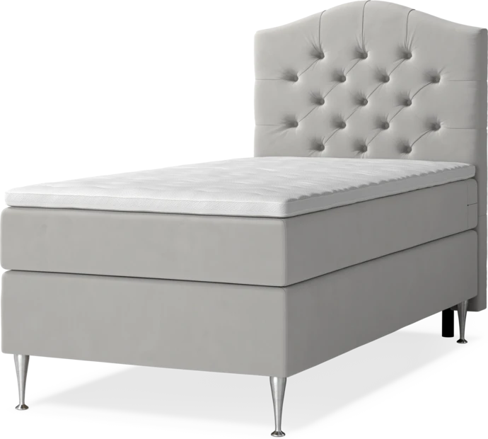 New York, Kontinentalsäng, enkelsäng med bäddmadrass och sänggavel välvd