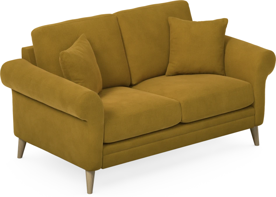 Eden - 2-sits soffa - Gul