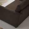 Friday - 2-sits soffa med två schäslonger - Brun