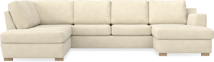 Friday - 3-sits soffa med divan vänster och schäslong höger - Beige