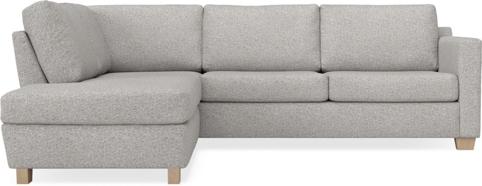 Friday - 2,5-sits soffa med divan vänster - Vit