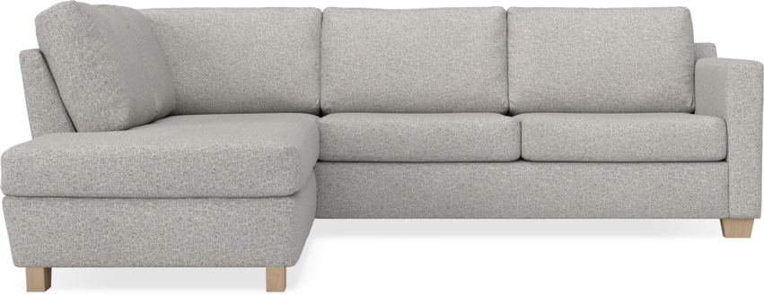 Friday - 2,5-sits soffa med divan vänster - Vit
