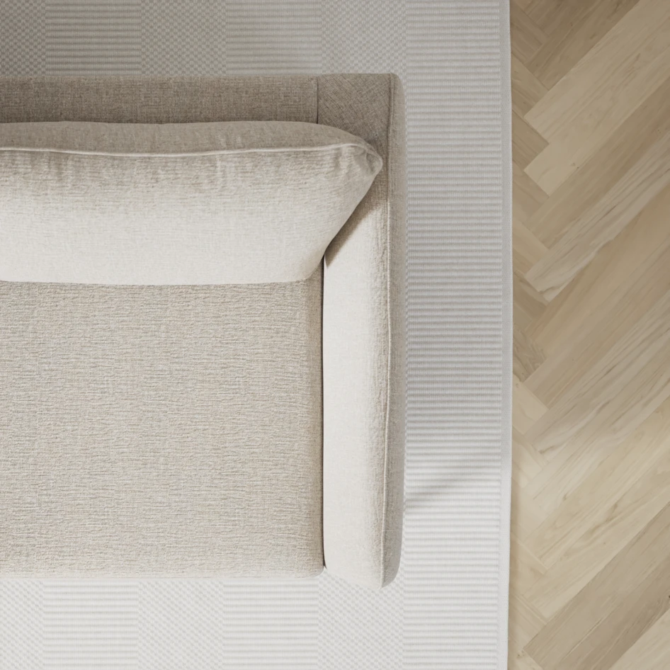 County - 2-sits soffa - Beige