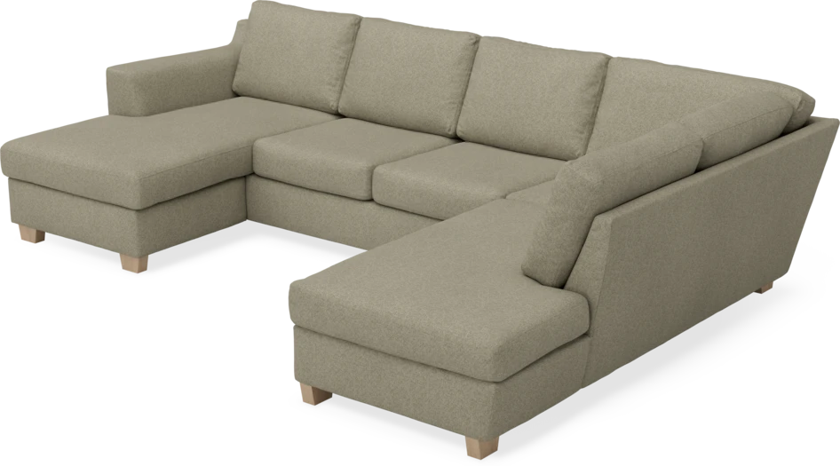 Friday - 3-sits soffa med schäslong vänster och divan höger - Beige